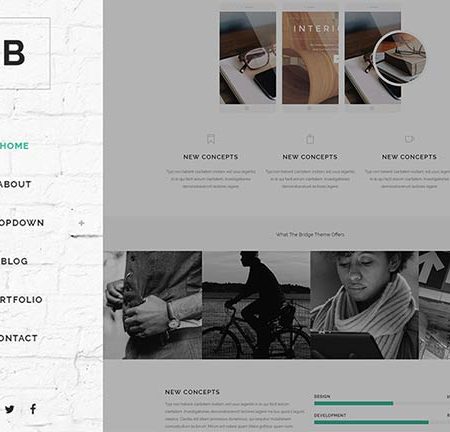 Left Menu with Image – Altsdesigns